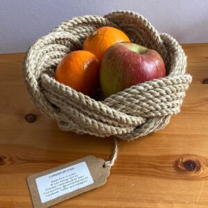 Rope Bowls handmade in Cornwall