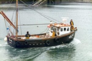 Frank from Cornish Spliced on the Tyak Mor fishing boat