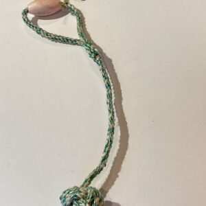'Gripsea Monkey Fist' Tug Toy ~ Pink Handle