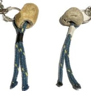 Marsden Bay Hag Stone Keyring