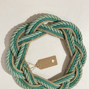 Traditional Wreath ~ St Ives/Prussia Cove/Grandad's Hessian
