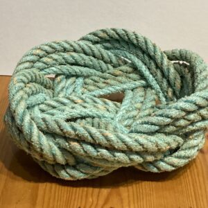 Rope Bowl ~ St Ives Green/Coral Fleck - Stelissa