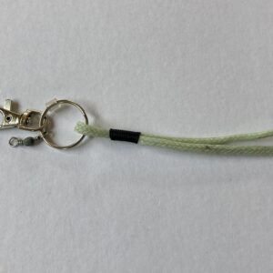 St Ives Sprat Keyring ~ Carbis Bay Beach 'Light Grey'