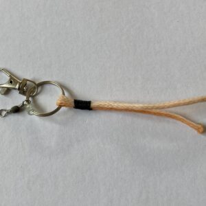 St Ives Sprat Keyring ~ Carbis Bay Beach 'Salmon'