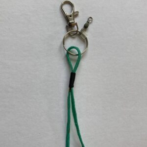 St Ives Sprat Keyring ~ Carbis Bay Beach 'Green'