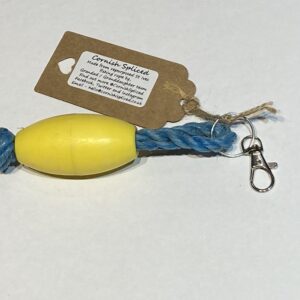 Float Keyring ~ St Ives Royal Blue / Newlyn Yellow Float