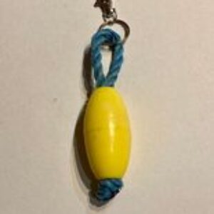 Float Keyring ~ St Ives Sky Blue / Newlyn (yellow) Float