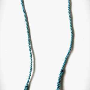 Light/Bell Pull ~ grey float, bluey grey rope