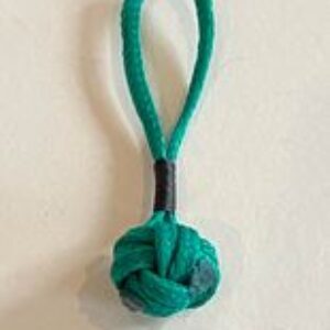 Christmas Monkey Fist "Buoyball" ~ Sea Green
